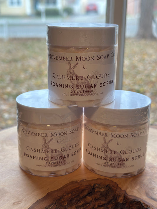 Cashmere Cloud Foaming Sugar Scrub
